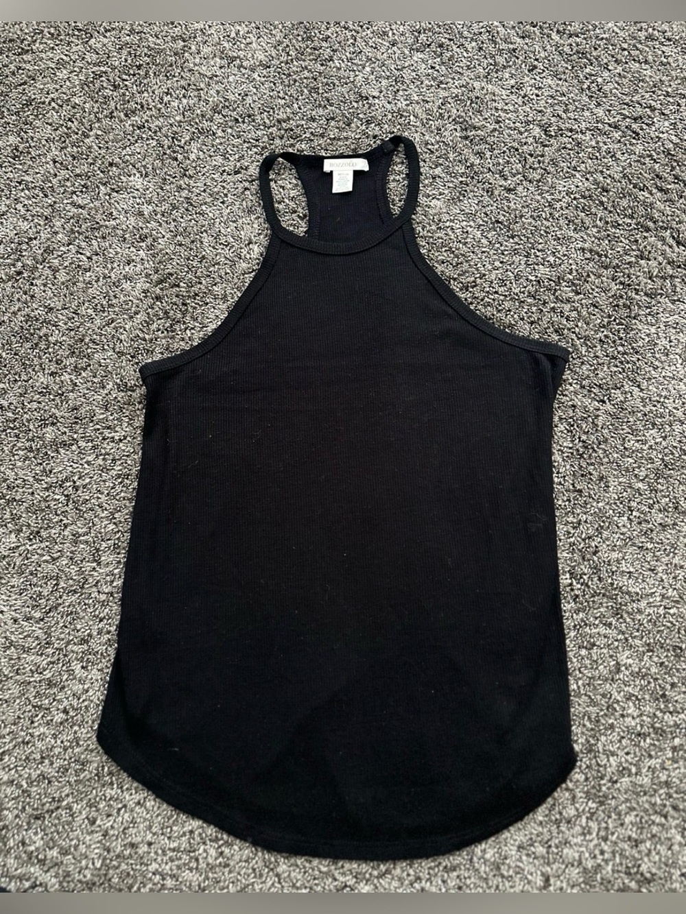 Bozzolo Black Tank Top Size Medium 0380